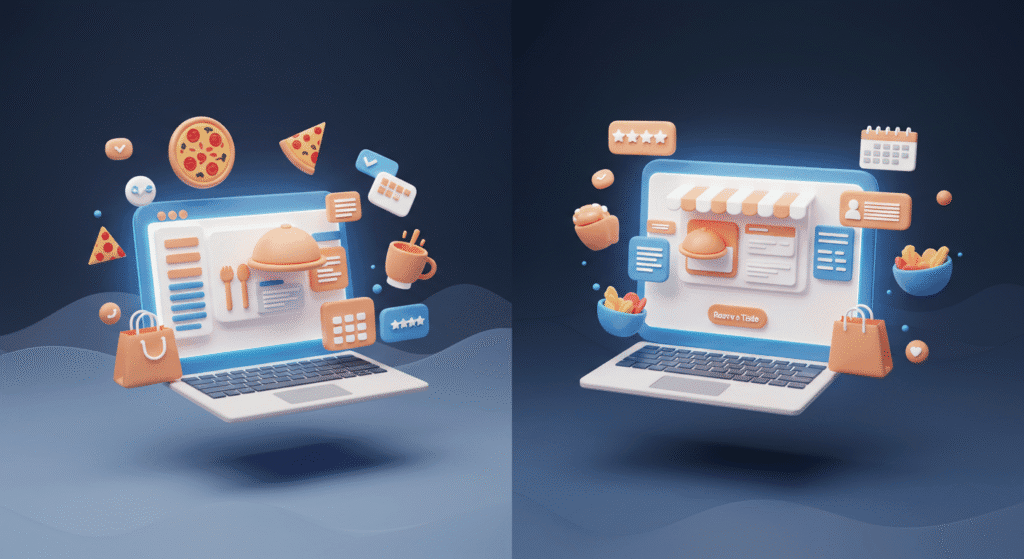 site internet restaurant Maroc prix