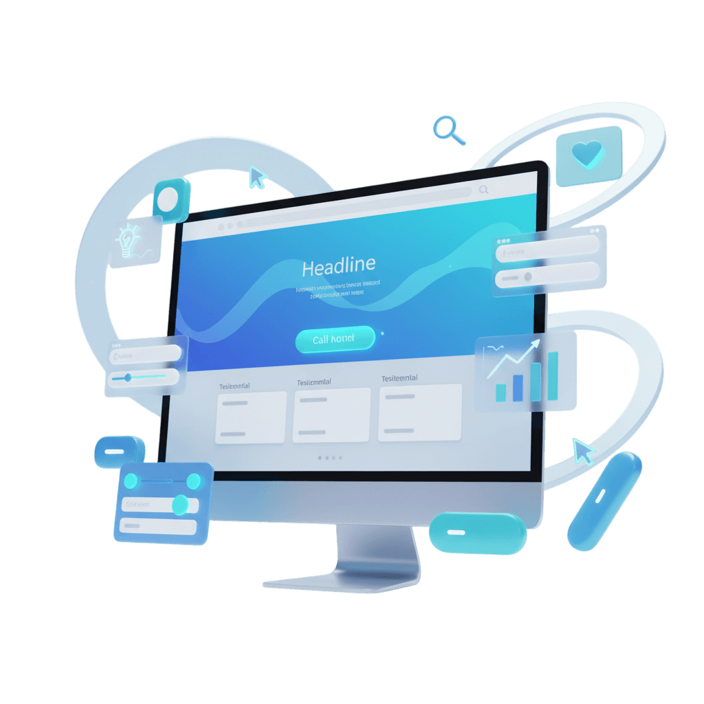 Création landing page Maroc – Design professionnel par YumeVision