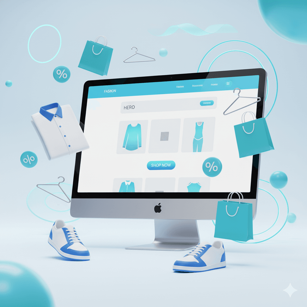 E-commerce clothing brand avec catalogue vêtements hommes, femmes et enfants au Maroc