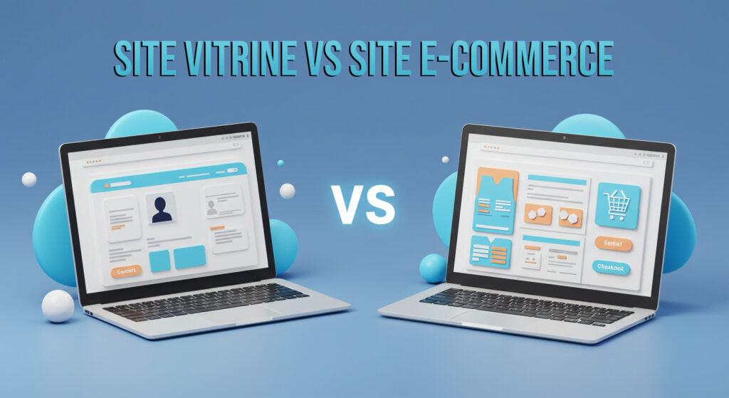site vitrine ou site e-commerce