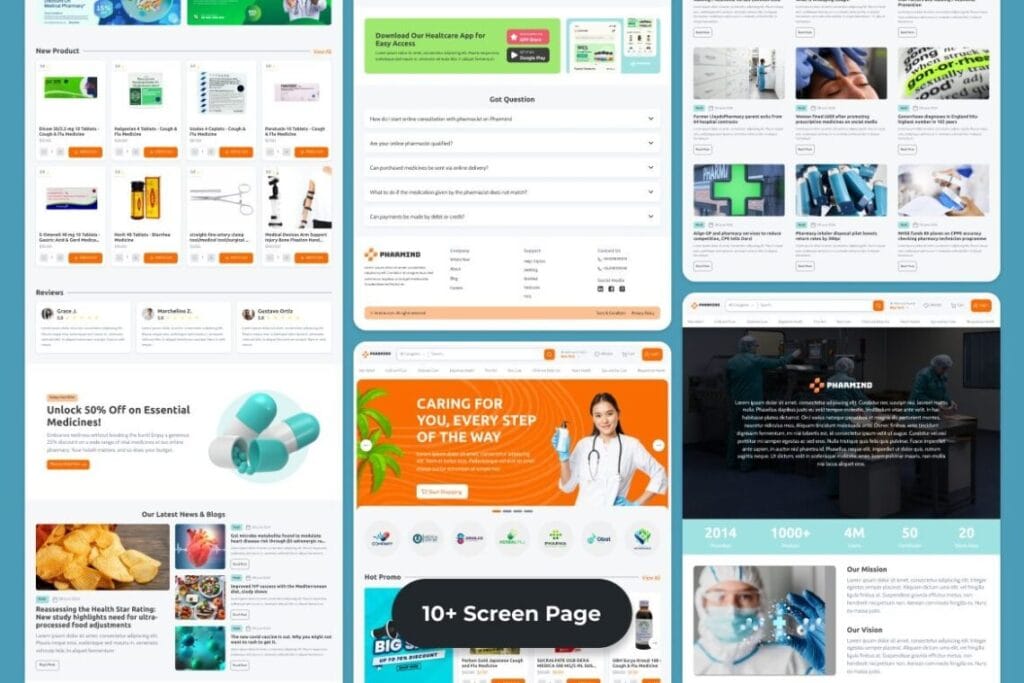 création site internet pharmacie