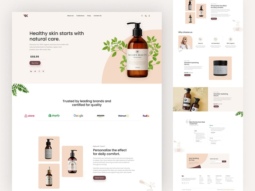 Boutique E-commerce Cosmétique Naturelle